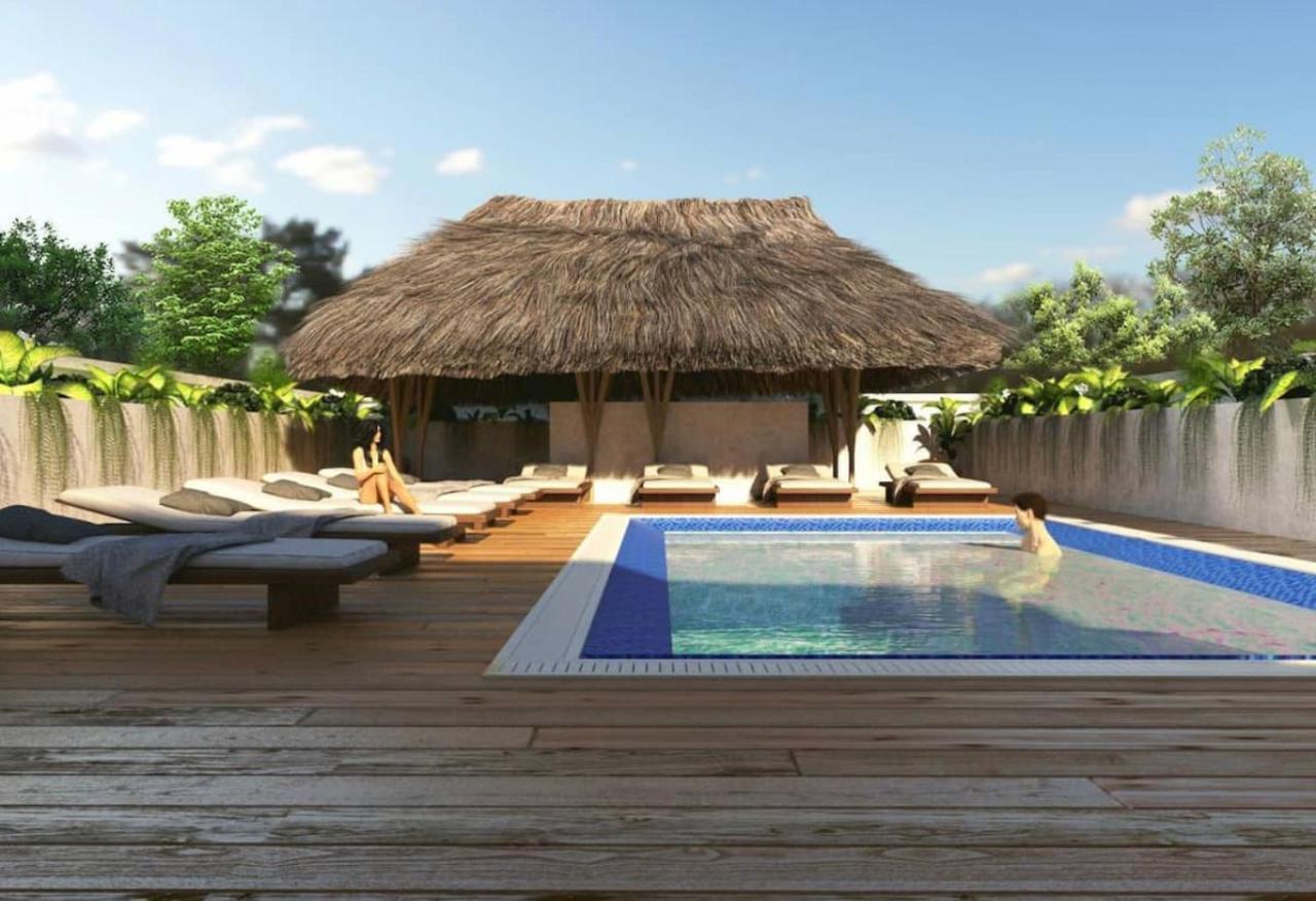 Nano Studio Rooftop Pool Tulum Exterior foto